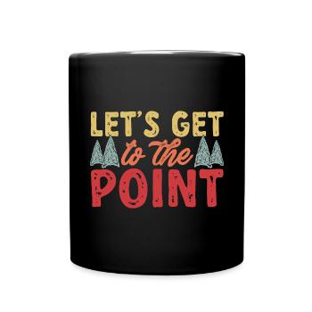 Arrowhead Hunting Arrowhead Collector - Full Colour Mug - black - Front