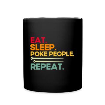 Acupuncture Acupuncture Acupuncteur Pseudoscience Cadeau - Mug uni - noir - Devant