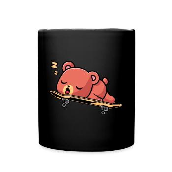 Skater boy - Full Colour Mug - black - Front