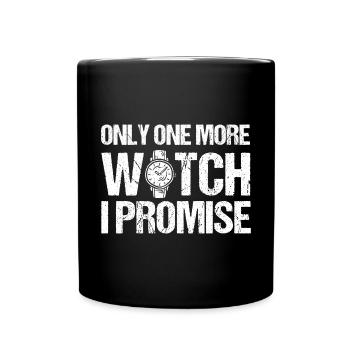 Watch Collector Watch Watchmaker - Full Colour Mug - black - Front