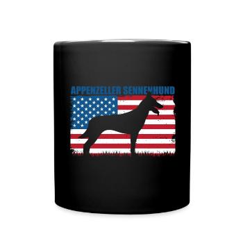 Berger belge malinois - Mug uni - noir - Devant