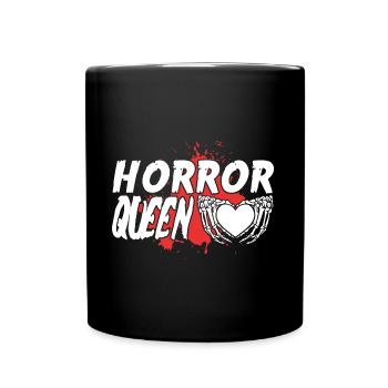 Slasher Film Horror Movie Creepy Movies Gift - Full Colour Mug - black - Front