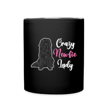 Terre-Neuve Chien de Terre-Neuve - Mug uni - noir - Devant