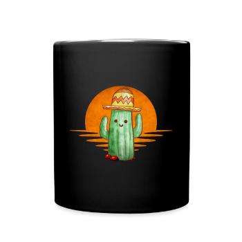 Cactus - Full Colour Mug - black - Front