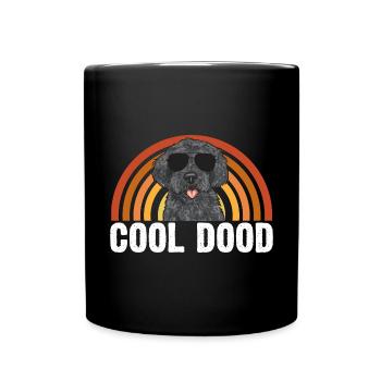 Labradoodle Chien - Mug uni - noir - Devant