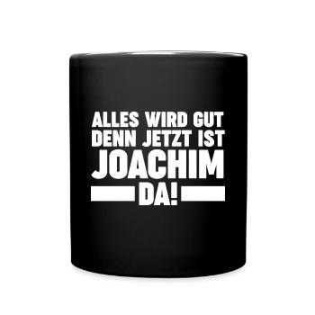 Joachim - Tasse einfarbig - Schwarz - Vorne