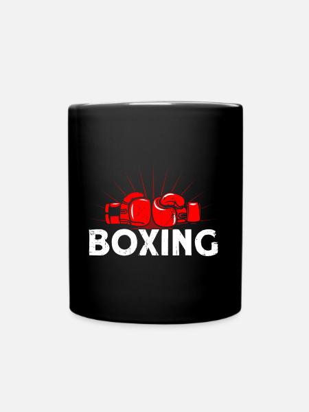 Boxen Boxen Geschenk - Tasse einfarbig - Schwarz