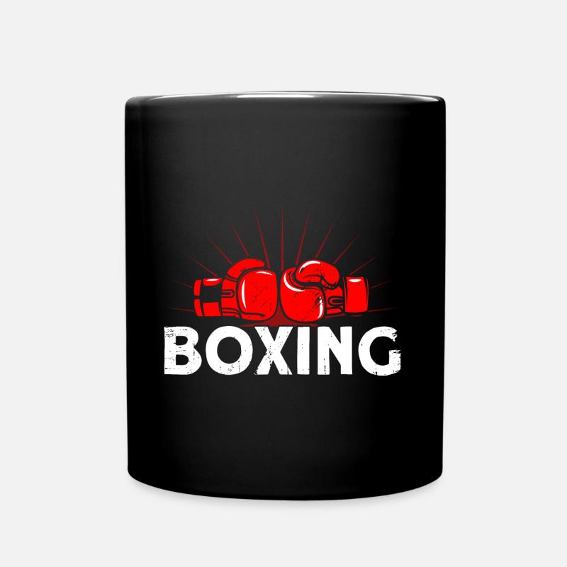 Boxen Boxen Geschenk - Tasse einfarbig - Schwarz