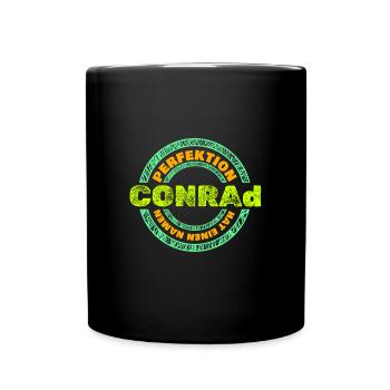 Perfekt Conrad - Tasse einfarbig - Schwarz - Vorne