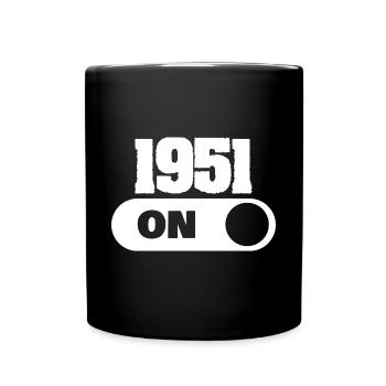 1951 - Full Colour Mug - black - Front