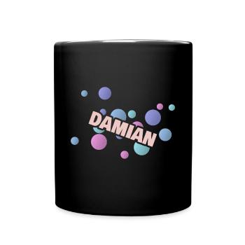 Cadeau Prénom Damian - Mug uni - noir - Devant