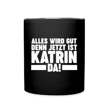 Katrin - Tasse einfarbig - Schwarz - Vorne