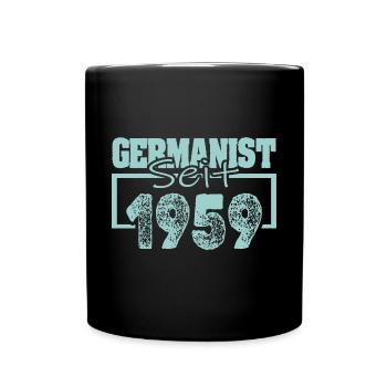 Deutsch 1959 - Tasse einfarbig - Schwarz - Vorne