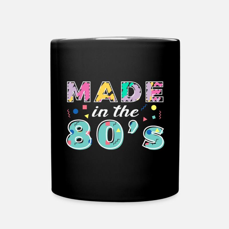 Made In The 80s Retro Carnival 80s Theme Party - Mug uni - noir