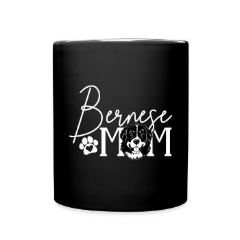 Bernese Mountain Dog - Full Colour Mug - black - Front