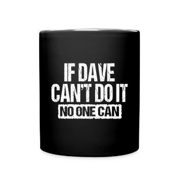 Funny Dave - Full Colour Mug - black - Front