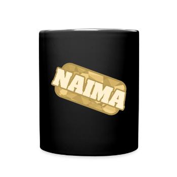 Gesundheit Naima - Tasse einfarbig - Schwarz - Vorne