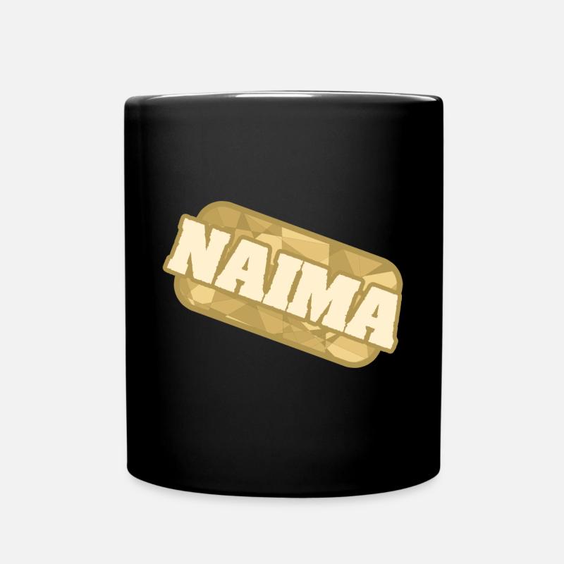 Gesundheit Naima - Tasse einfarbig - Schwarz