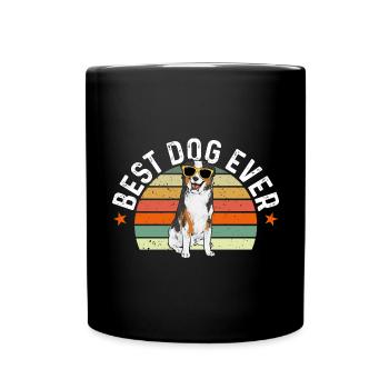 Miniature Australian Shepherd - Full Colour Mug - black - Front