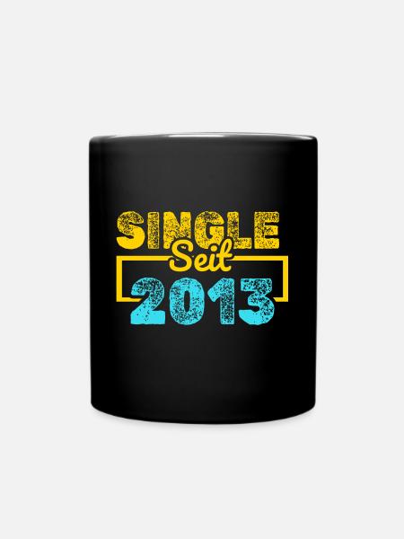 seit 2013 - Tasse einfarbig - Schwarz
