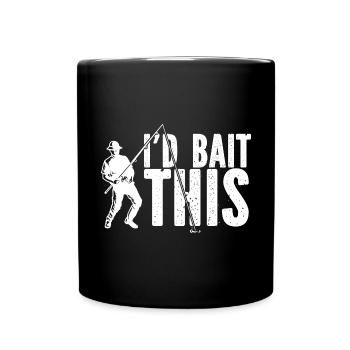 Pêche au poisson-chat Pêcheurs à la ligne - Mug uni - noir - Devant