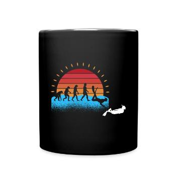 Professeur d’école - Mug uni - noir - Devant