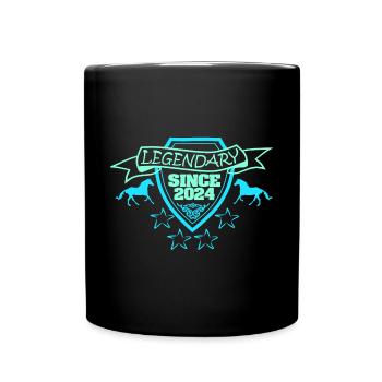 Horse 2024 - Full Colour Mug - black - Front