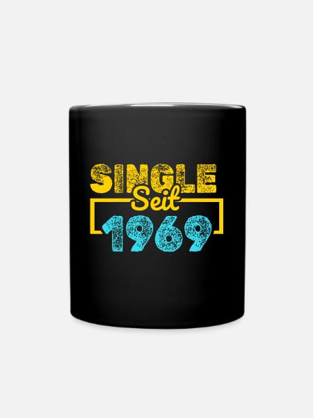 seit 1969 - Tasse einfarbig - Schwarz