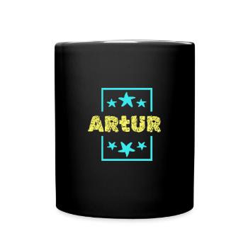 First name for Artur Artur Birthday - Full Colour Mug - black - Front