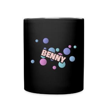 Gift for Benny Benny First Name - Full Colour Mug - black - Front