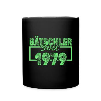 Alleinstehend 1979 - Tasse einfarbig - Schwarz - Vorne