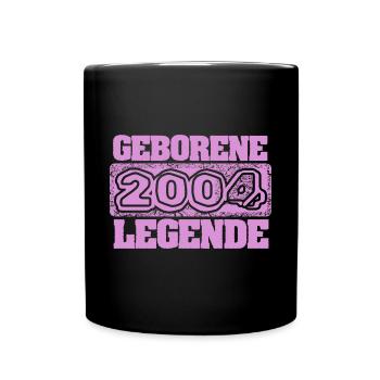 2004 - Tasse einfarbig - Schwarz - Vorne