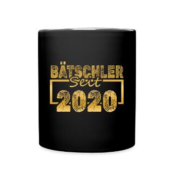 Single 2020 - Tasse einfarbig - Schwarz - Vorne