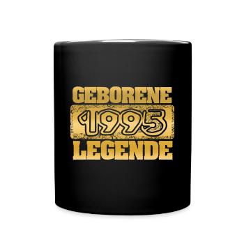 1995 - Tasse einfarbig - Schwarz - Vorne
