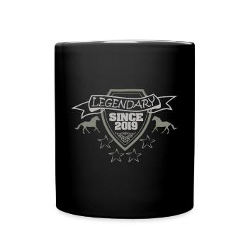 Year: 2019 - Full Colour Mug - black - Front