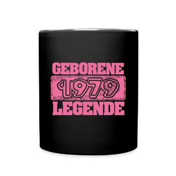 1979 - Tasse einfarbig - Schwarz - Vorne