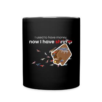 Shrimp Collector Design für stolze Shrimp Fans - Tasse einfarbig - Schwarz - Vorne