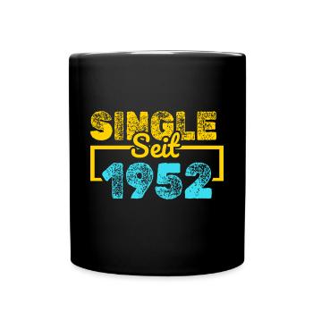 seit 1952 - Tasse einfarbig - Schwarz - Vorne