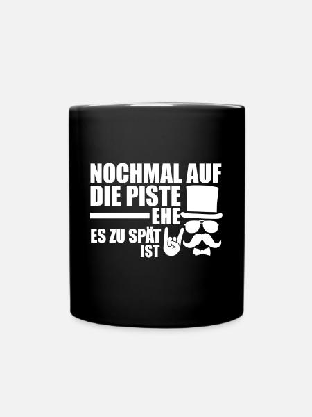 Bräutigam Junggesellenabschied - Tasse einfarbig - Schwarz