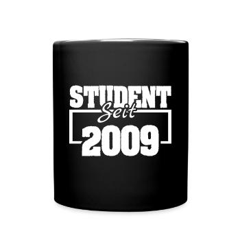 Jahr 2009 - Tasse einfarbig - Schwarz - Vorne
