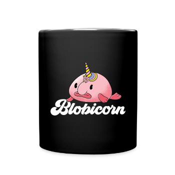 Blob fish - Full Colour Mug - black - Front