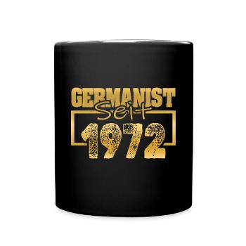 1972 - Tasse einfarbig - Schwarz - Vorne