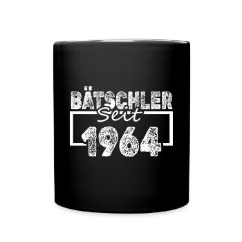 Jungeselle 1964 - Tasse einfarbig - Schwarz - Vorne