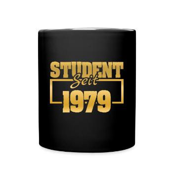 Jahr 1979 - Tasse einfarbig - Schwarz - Vorne