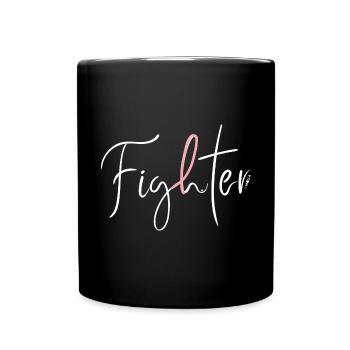 Fighter1 - Tasse einfarbig - Schwarz - Vorne