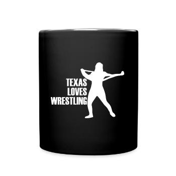 Conception de lutte au Texas pour les fiers fans du Texas - Mug uni - noir - Devant