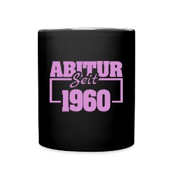 1960 - Tasse einfarbig - Schwarz - Vorne