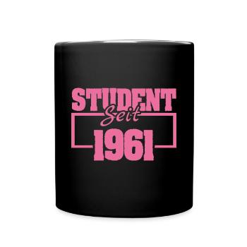 seit 1961 - Tasse einfarbig - Schwarz - Vorne