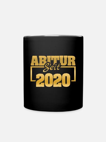Ferien 2020 - Tasse einfarbig - Schwarz