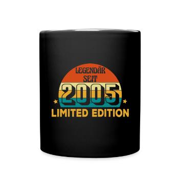 Legendär Seit 2005 Limited Edition geboren in 2005 - Tasse einfarbig - Schwarz - Vorne